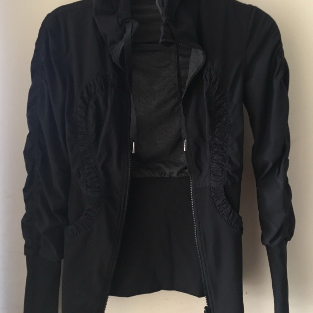 Lululemon Black Zip-Up Hoodie